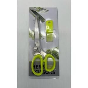 5 blade herb scissors with stainless steel blades New in box